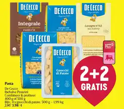Delhaize Pasta De Cecco aanbieding