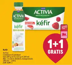 Delhaize Kefir Activia aanbieding