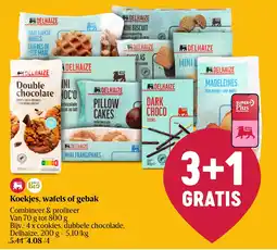 Delhaize Koekjes, wafels of gebak aanbieding