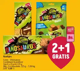 Delhaize Lotus - Dinosaurus aanbieding