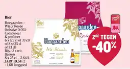 Delhaize Bier Hoegaarden Wit aanbieding