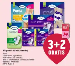 Delhaize Hygiënische bescherming Tena aanbieding