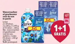 Delhaize Wasverzachter of geurbooster voor de was in parels aanbieding
