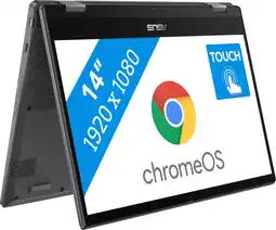 Coolblue ASUS Chromebook Flip CM1402FM2A-EC0290 Azerty aanbieding