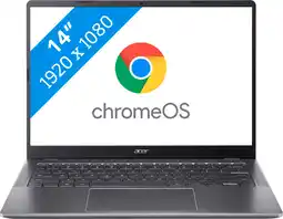 Coolblue Acer Chromebook Plus 514 CB514-6H-36VP Azerty aanbieding