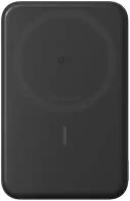 Coolblue Anker Draadloze Powerbank met MagSafe en Qi2 Magneet 10.000 mAh met Snelladen Zwart aanbieding