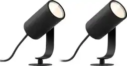 Coolblue Philips Hue Lily Starter Pack White and Color prikspot 2-pack aanbieding