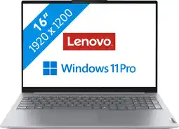 Coolblue Lenovo ThinkBook 16 G8 IRL - 21SH005LMB Azerty aanbieding
