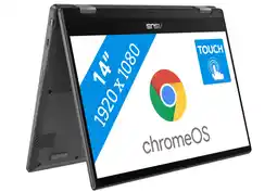 Coolblue ASUS Chromebook Flip CM1402FM2A-EC0215 Azerty aanbieding