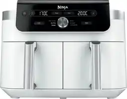 Coolblue Ninja DualZone XL 2 Tiroirs DZ901EU Blanc aanbieding