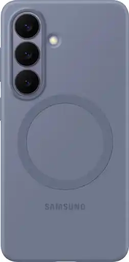 Coolblue Samsung Galaxy S26 Siliconen Back Cover met Magneet Paars aanbieding