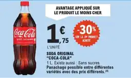 E.Leclerc Soda original coca cola aanbieding