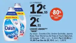 E.Leclerc Lessive liquide dash aanbieding