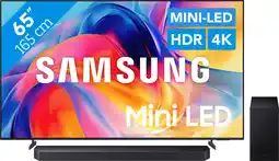 Coolblue Samsung Mini-LED 65 M73H (2026) + Samsung HW-Q600F (2025) aanbieding