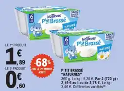 E.Leclerc P'tit brassé natures aanbieding