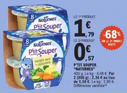 E.Leclerc P'tit souper natures aanbieding