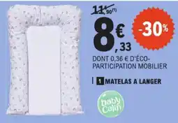 E.Leclerc matelas a langer aanbieding