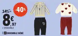 E.Leclerc ensemble bébé aanbieding