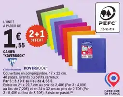 E.Leclerc Cahier koverbook aanbieding