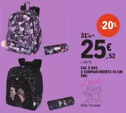 E.Leclerc Sac à dos aanbieding