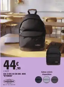 E.Leclerc Sac à dos wyoming aanbieding