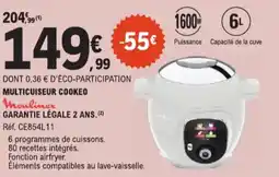 E.Leclerc Multicuiseur Cookeo aanbieding