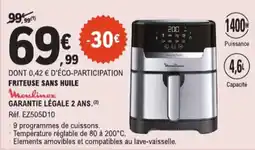 E.Leclerc Friteuse sans huile aanbieding