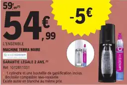 E.Leclerc L'ensemble machine terra noire aanbieding