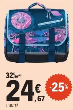 E.Leclerc sac à dos aanbieding