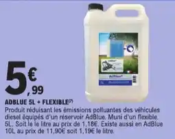 E.Leclerc AdBlue 5L + flexible aanbieding