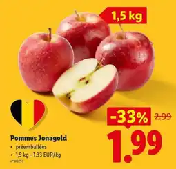 Lidl Pommes Jonagold aanbieding