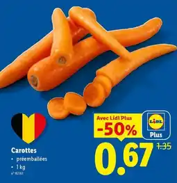 Lidl Carottes aanbieding