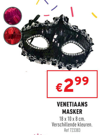 Trafic Venetiaans Masker aanbieding