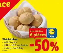 Lidl Pistolet blanc aanbieding