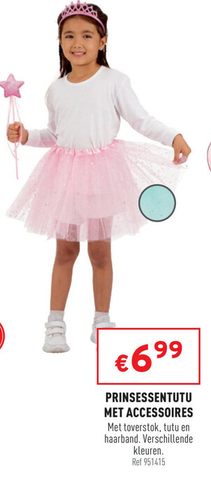 Trafic Prinsessentutu Met Accessoires aanbieding
