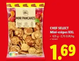 Lidl chef select mini-crêpes xxl aanbieding