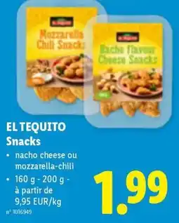Lidl El tequito snacks aanbieding