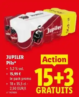 Lidl Jupiler Pils aanbieding