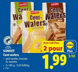 Lidl Cent wafers aanbieding