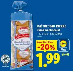 Lidl Pains au chocolat aanbieding