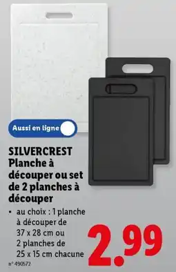 Lidl Silvercrest planche à découper aanbieding