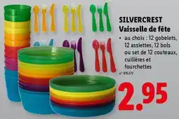 Lidl Vaisselle de fête aanbieding