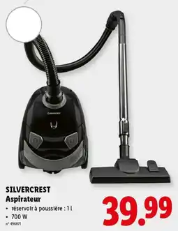 Lidl Aspirateur silvercrest aanbieding