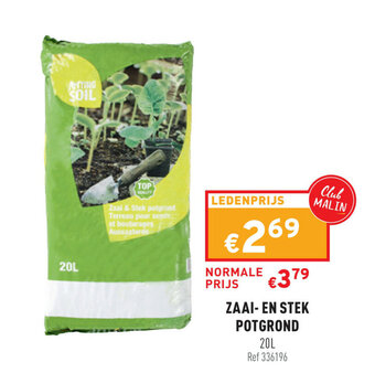 Trafic Zaai- En Stek Potgrond aanbieding