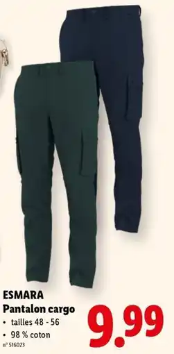 Lidl Pantalon cargo aanbieding