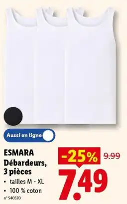 Lidl Esmara débardeurs aanbieding