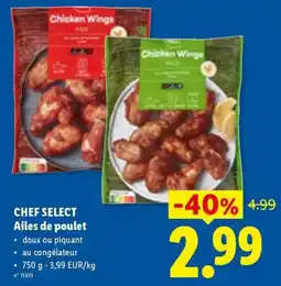 Lidl Ailes de poulet aanbieding