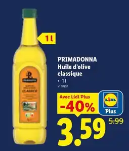 Lidl Huile d'olive classique aanbieding