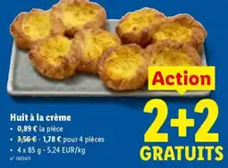Lidl Huit à la crème aanbieding