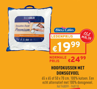 Trafic Hoofdkussen Met Donsgevoel aanbieding